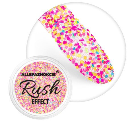Prášok na nechty Rush effect 18 1g - Akce - jen za 39 Kč | NehtovyRaj.cz - Vše pro vaši krásu
